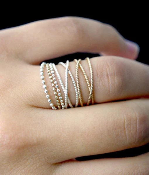 TWISTED WRAPAROUND RING - Image 4